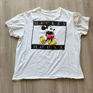 Mickey Mouse White T-Shirt